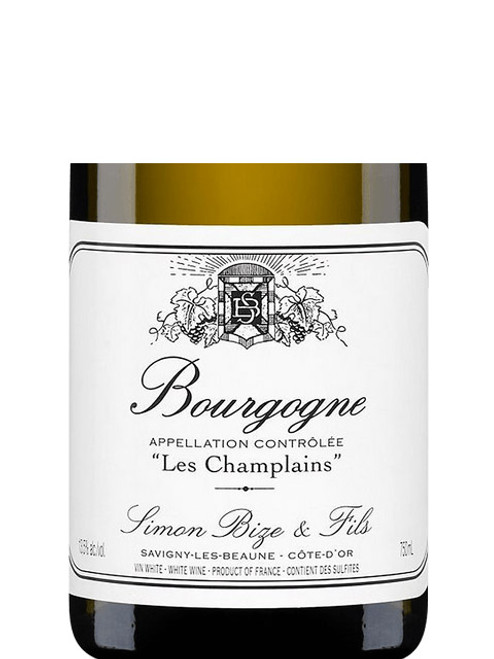 Bize Bourgogne Blanc "Les Champlains" 2020