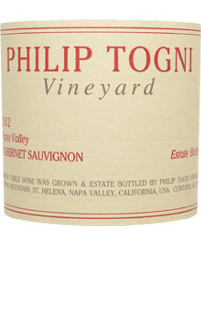 Philip Togni Cabernet Sauvignon Napa Valley Estate 2012