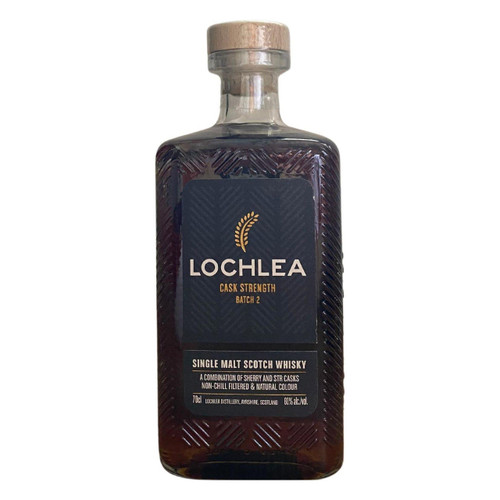 Lochlea Cask Strength Batch 2 Single Malt Scotch Whisky (120 proof) 700ml