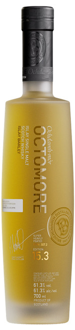 Octomore 15.3 Single Malt Scotch Whisky (61.3% ABV) 700ml