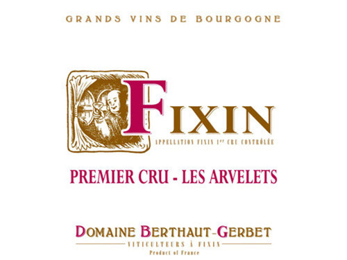 Berthaut-Gerbet Fixin 1er cru Les Arvelets 2014