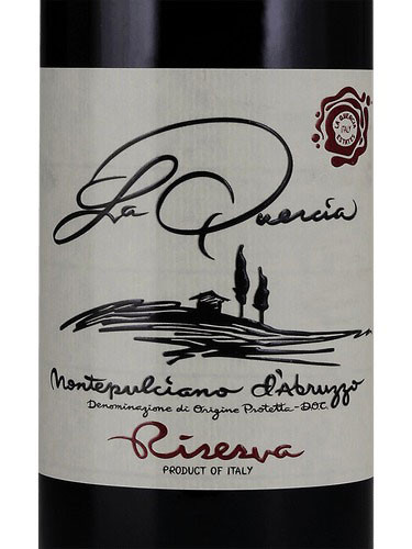 La Quercia Montepulciano d'Abruzzo Riserva 2020 - Woodland Hills