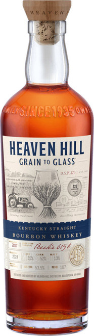 Heaven Hill Grain to Glass Bourbon Whiskey (107 proof) 2024 700ml