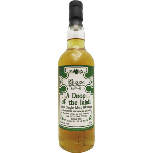 Blackadder Raw Cask A Drop of the Irish Single Malt Whiskey (58.7%ABV) 700ml