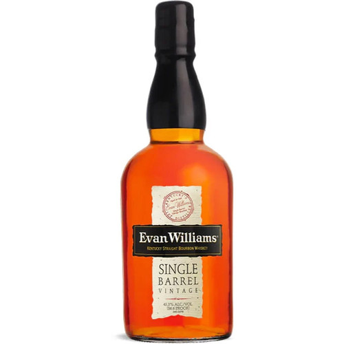 Evan Williams Single Barrel Kentucky Straight Bourbon Whiskey 2015