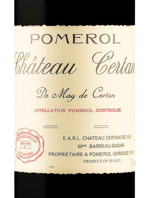 Certan de May Pomerol 2009