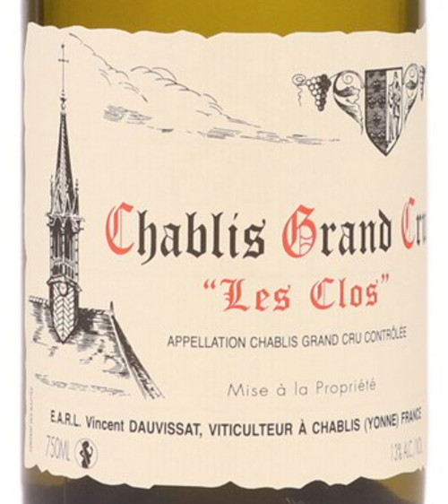 Dauvissat/Vincent Chablis Les Clos Grand Cru 2023 Dauvissat/Vincent Chablis Les Clos Grand Cru 2023