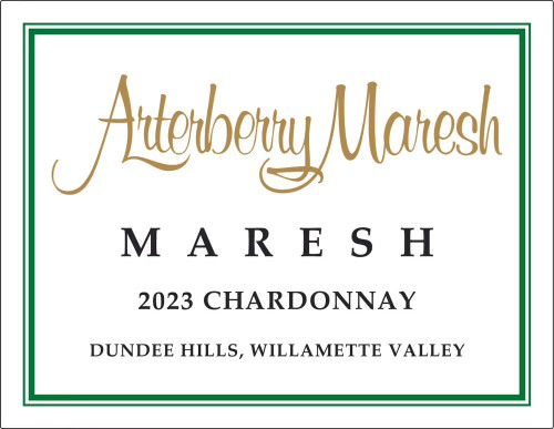 Arterberry Maresh Chardonnay Dundee Hills Maresh Vineyard 2023