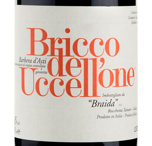 Braida (Giacomo Bologna) Barbera d'Asti Bricco dell'Uccellone 2021