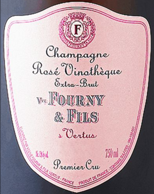 Veuve Fourny Extra Brut Rosé Champagne Vinotheque MV16 NV