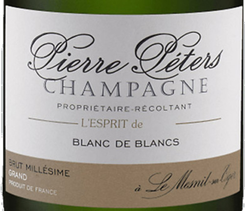 Péters/Pierre Brut Blanc de Blancs Champagne L'Esprit 2020