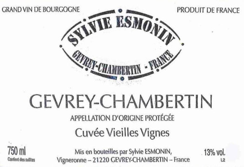 Esmonin/Sylvie Gevrey-Chambertin Vieilles Vignes 2023