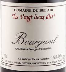 Bel Air (Gauthier) Bourgueil Les Vingt lieux-dits 2022