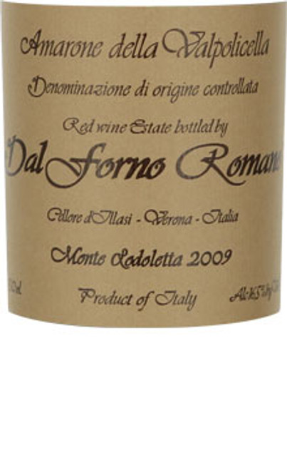 Dal Forno/Romano Amarone della Valpolicella 2009