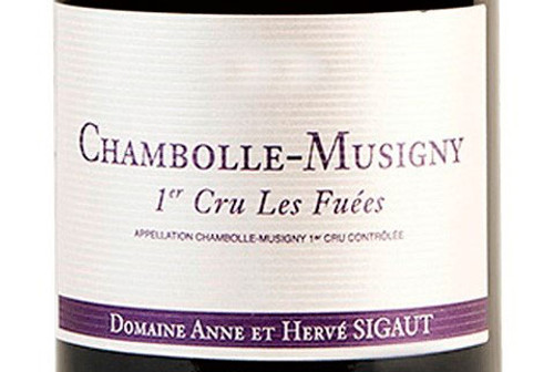 Sigaut/Anne & Hervé Chambolle-Musigny 1er cru Les Fuées 2022 375ml