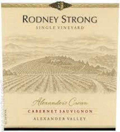 Rodney Strong Cabernet Sauvignon Alexander's Crown Single Vyd 2013