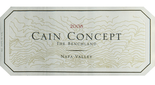 Cain Concept The Benchland Napa Valley 2008 3L