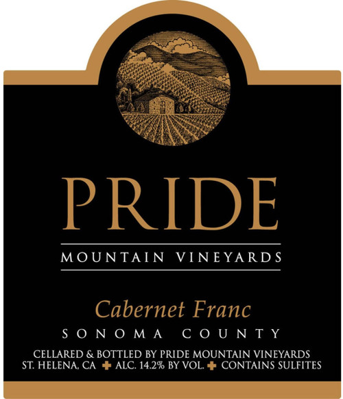 Pride Mountain Cabernet Franc Sonoma County 2011 3L