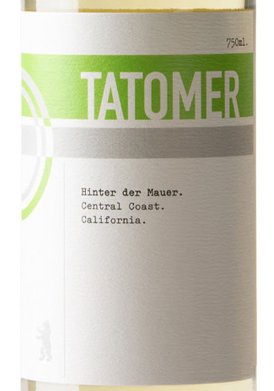 Tatomer Hinter der Mauer Central Coast White Blend 2024