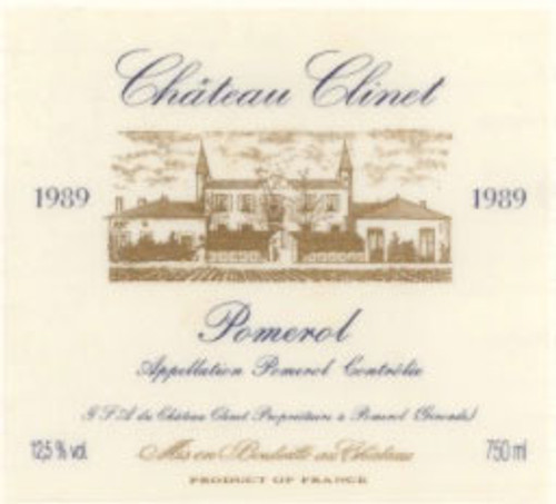 Clinet Pomerol 1989