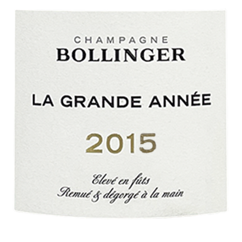 Bollinger Brut Champagne La Grande Année 2015 1.5L