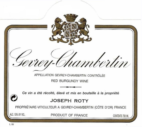 Roty Gevrey-Chambertin 2022