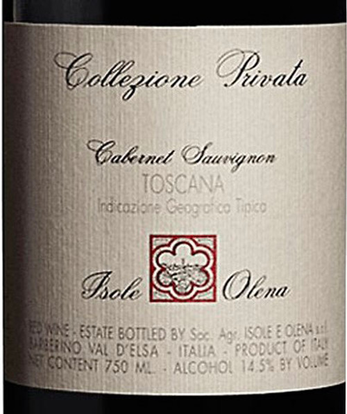 Isole e Olena Cabernet Sauvignon Collezione Privata 2020