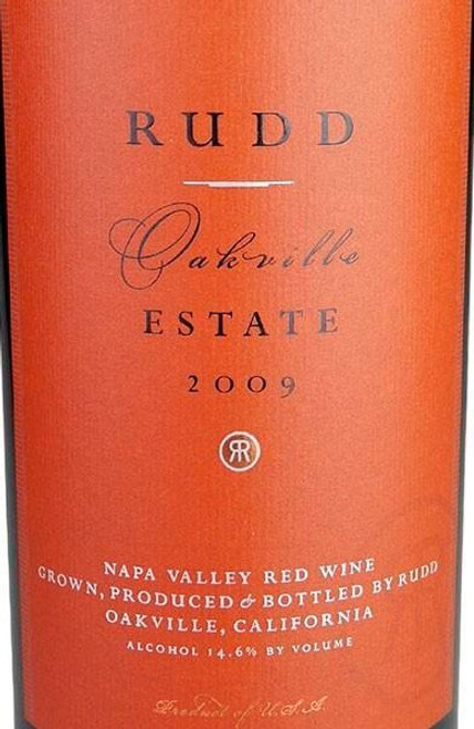 Rudd Oakville Estate Proprietary Red 2009