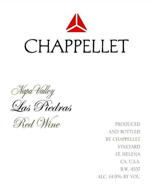 Chappellet Las Piedras Napa Valley 2022