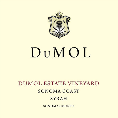 DuMol Syrah Sonoma Coast DuMol Estate Vineyard 2017
