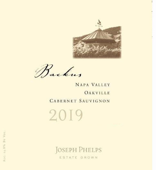 Joseph Phelps Cabernet Sauvignon Oakville Backus Vineyard 2019