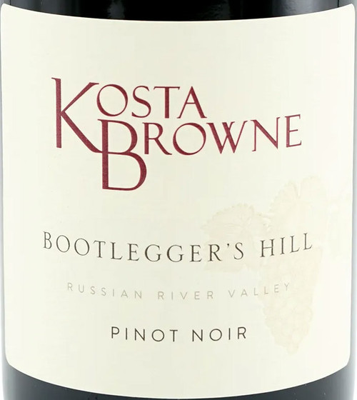 Kosta Browne Chardonnay Russian River Valley Bootlegger's Hill 2021