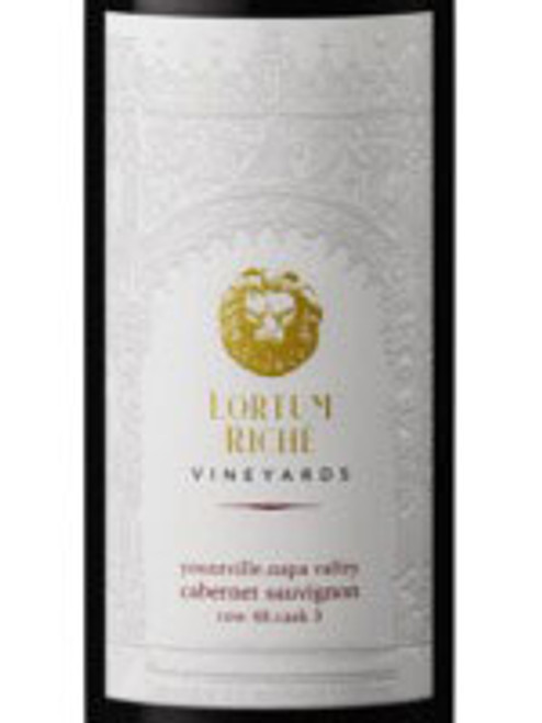 Lortum Riché Cabernet Sauvignon Yountville Row 48 Cask 3 2019