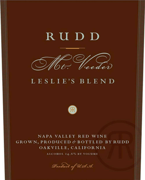 Rudd Leslie's Blend Mt. Veeder 2018