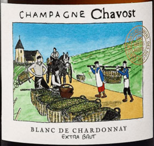 Chavost Extra Brut Champagne Blanc de Chardonnay NV