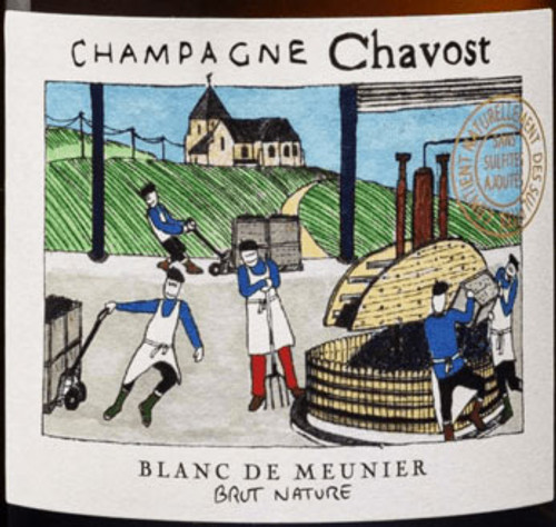Chavost Brut Nature Champagne Blanc de Meunier NV