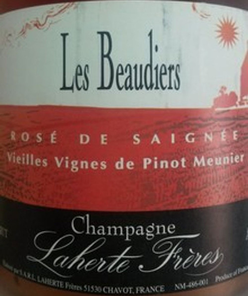 Laherte Frères Ex Brut Rosé de Saignée Champagne Beaudiers (2020) NV