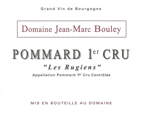 Bouley/Jean-Marc Pommard 1er cru Rugiens 2023