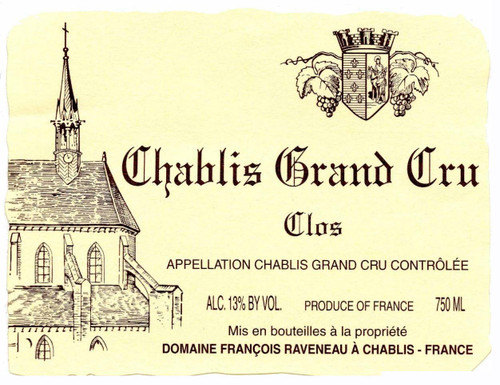 Raveneau Chablis Les Clos Grand Cru 2015 Raveneau Chablis Les Clos Grand Cru 2015