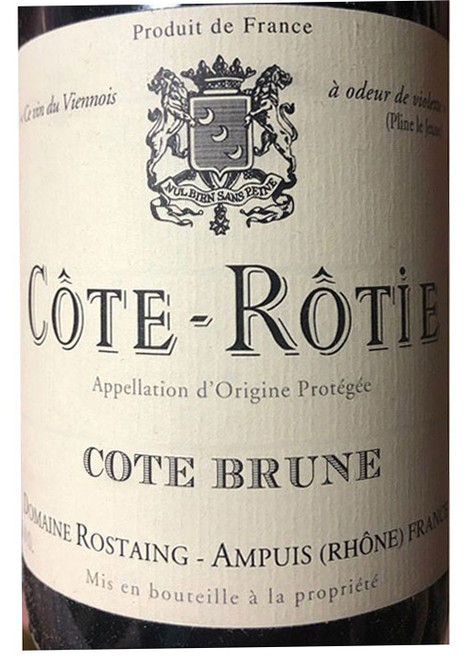 Rostaing Côte-Rôtie Côte Brune 2018