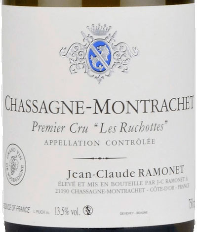 Ramonet/Jean-Claude Chassagne-Montrachet 1er cru Ruchottes 2020