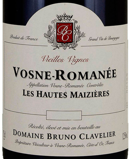 Clavelier Vosne-Romanée Hautes Maizières Vieilles Vignes 2023
