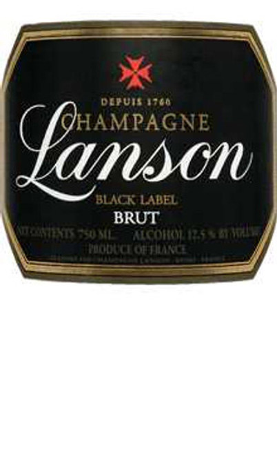Lanson Brut Champagne Le Black Label NV 375ml