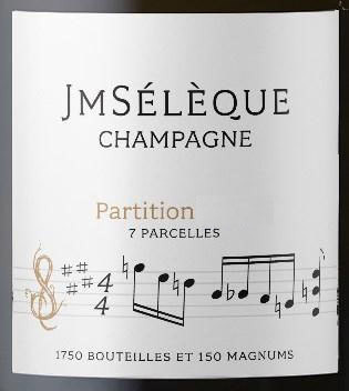 J-M Sélèque Extra Brut Champagne Partition 2019