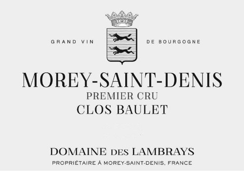 Lambrays Morey-St-Denis 1er cru Clos Baulet 2023