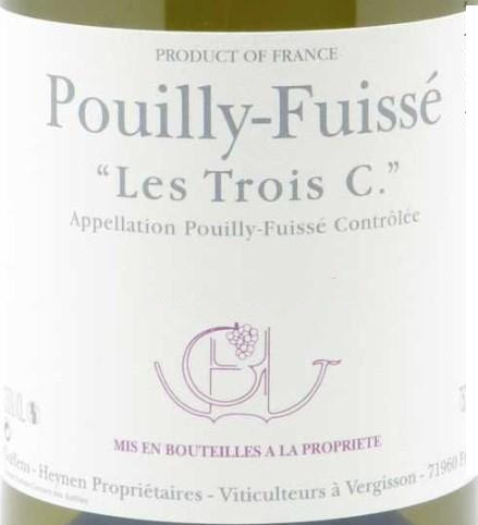 Guffens-Heynen Pouilly-Fuissé Les Trois C 2024