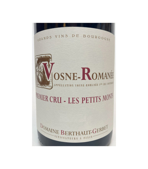 Berthaut-Gerbet Vosne-Romanée 1er cru Les Petits Monts 2023
