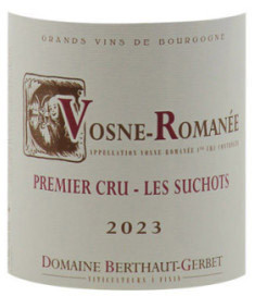 Berthaut-Gerbet Vosne-Romanée 1er cru Suchots 2023