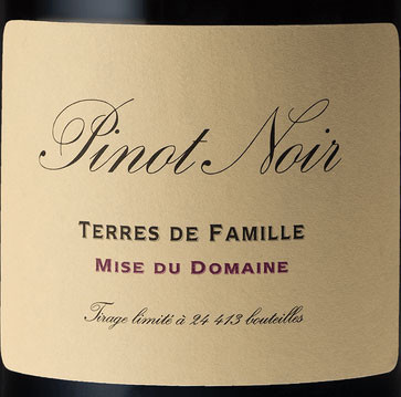 Vougeraie Bourgogne Pinot Noir Terres de Famille 2015
