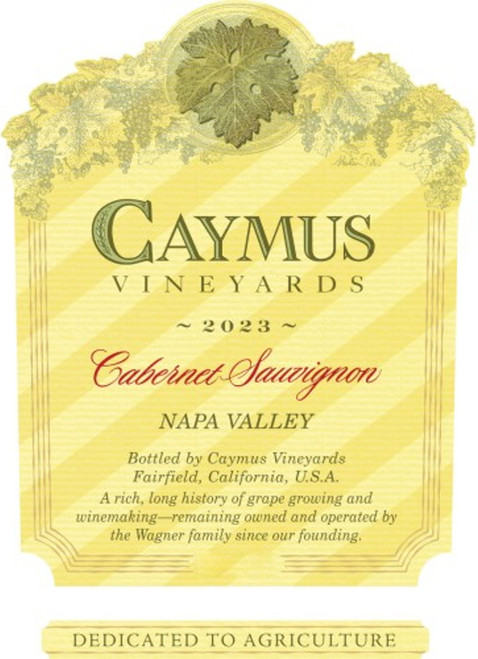 Caymus Cabernet Sauvignon Napa Valley 2023